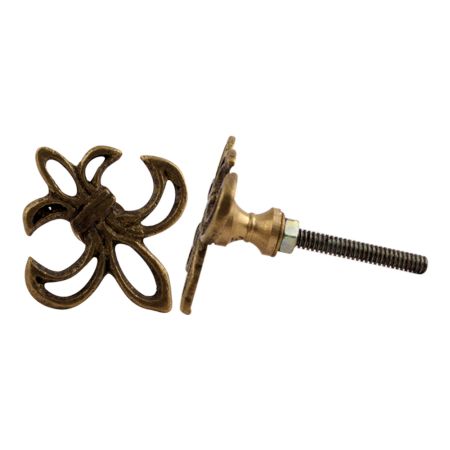 Fleur De Lis Brass Knobs Online